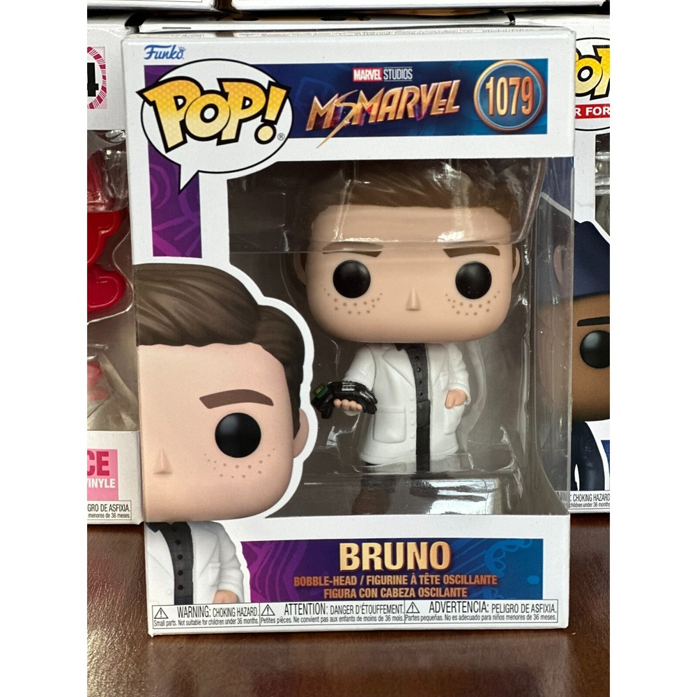 FUNKO POP! TELEVISION: Ms. Marvel - Bruno [New Toy] Vinyl Figure #1079